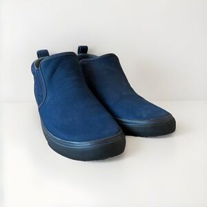 UGG Kemp Waterproof Comfort Slip On Navy Blue Suede Men's 8 Outdoors